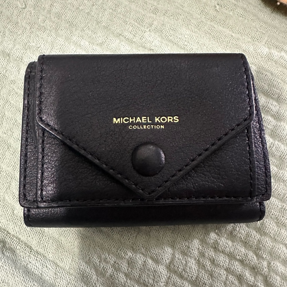 Michael Kors Black Leather Wallet
